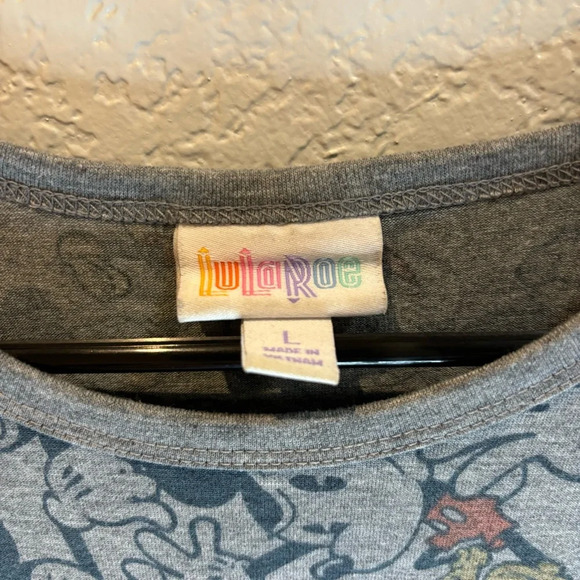 Disney Lularoe Mickey Raglan - Picture 2 of 3